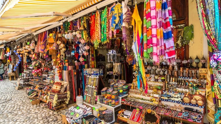 Shopping at Aberdeen Bazaar Port Blair