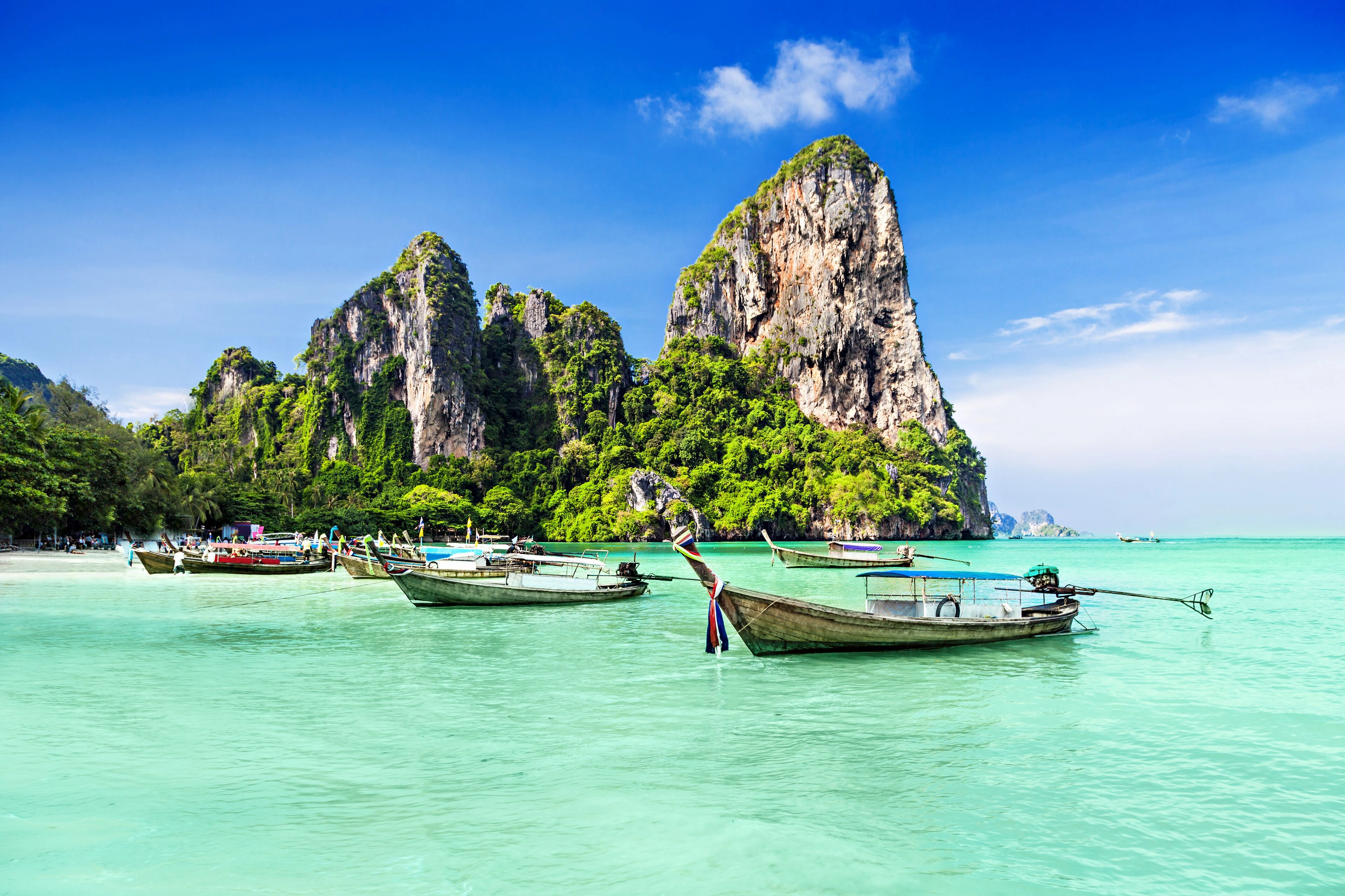 Torquiese Green Waters of Andaman Sea: