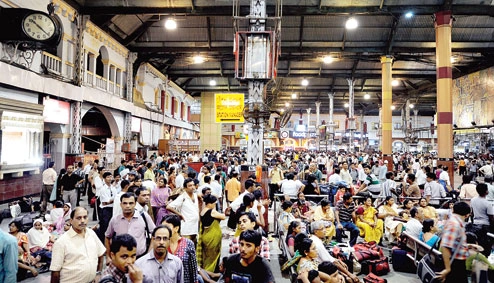 Travel rush during Durga Puja