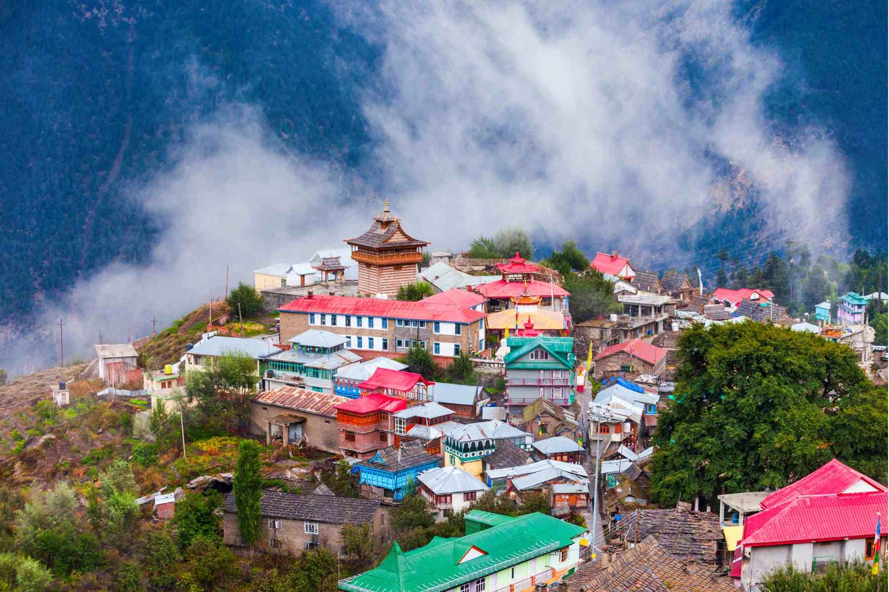 Beautiful Himachal Village: