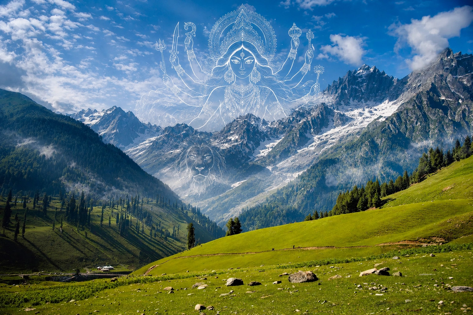 Kashmir Durga Puja Special Group Tour