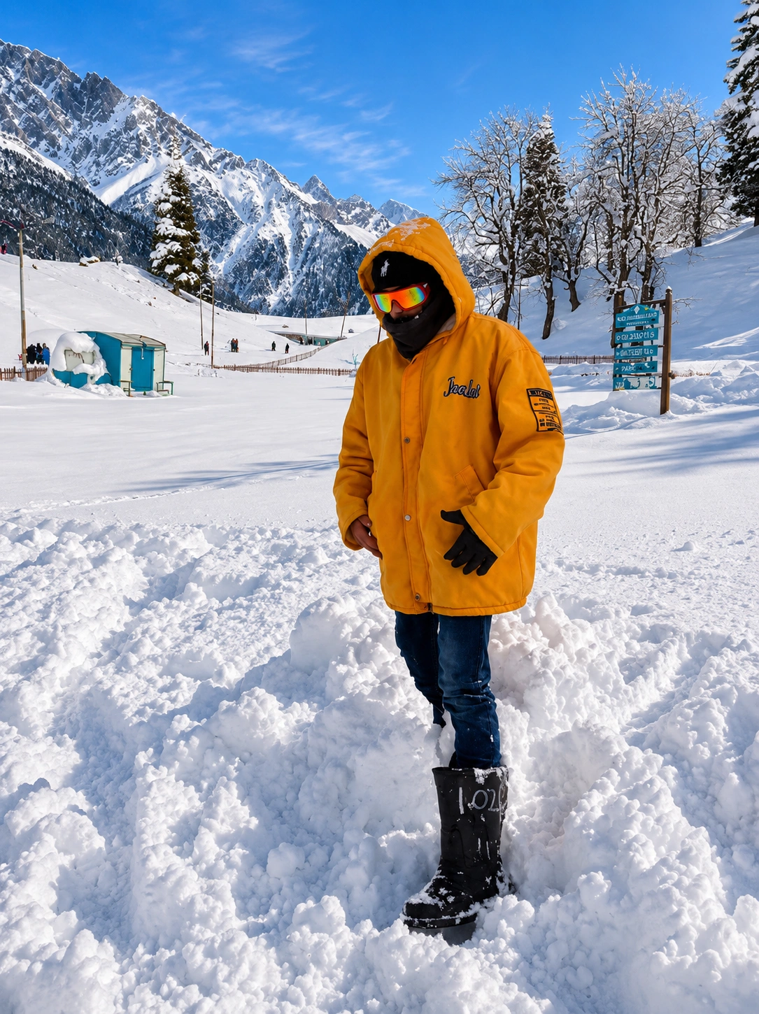 Gulmarg Snow covered in February 2026: